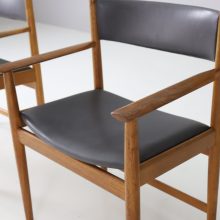 Kurt Østervig teak armchairs for Sibast Denmark 1960s Mid century Danish design 3