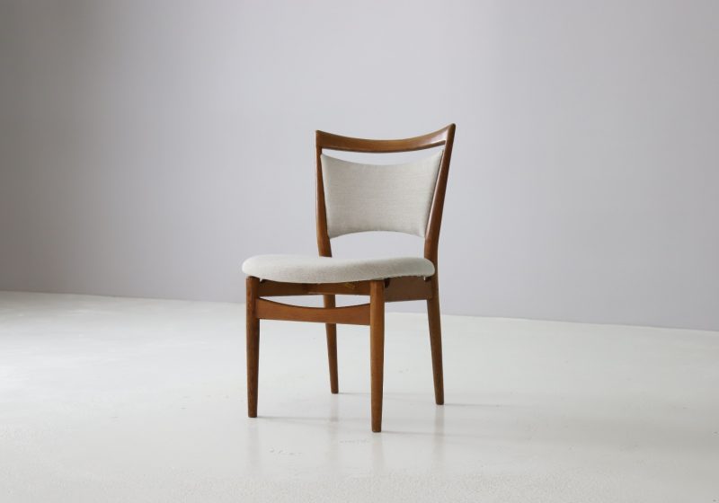 Rare vintage Finn Juhl SW86 dining chair Søren Willadsen teak & oak mid century Danish design 1