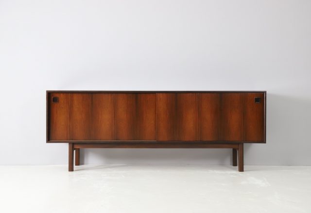 Gunni Omann rosewood sideboard model 21 by Omann Jun Møbelfabrik 1960s vintage Danish design cabinet 1