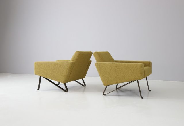 Rare Rob Parry lounge chairs for Gelderland 1950s vintage Dutch industrial design 11