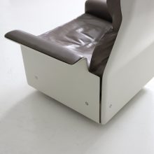 Dieter Rams vintage leather 620 Chair Programme for Vitsœ 1962 Mid century German design lounge chair Vitsoe 4