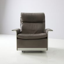 Dieter Rams vintage leather 620 Chair Programme for Vitsœ 1962 Mid century German design lounge chair Vitsoe 5