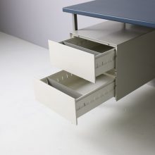 André Cordemeyer vintage writing desk model 3803 for Gispen 1950s mid century industrial Dutch design 6