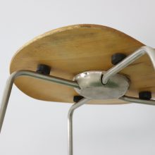 Arne Jacobsen rare original Munkegaard school desk + chair for Fritz Hansen vintage 1955 1950s 6