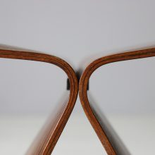 Early vintage butterfly stool by Sori Yanagi in rosewood for Tendo Mokko Japan 1954 1960s Rare Japanese design 12