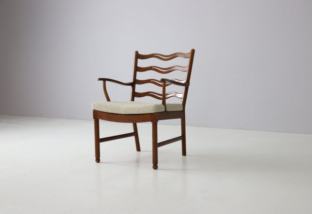 Ole Wanscher 1755 armchair for Fritz Hansen retained by Illums Bolighus Denmark Mid century Danish design 1940s 1