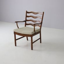 Ole Wanscher 1755 armchair for Fritz Hansen retained by Illums Bolighus Denmark Mid century Danish design 1940s 2