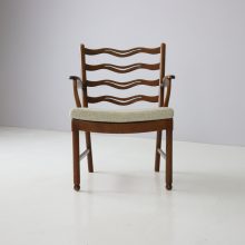 Ole Wanscher 1755 armchair for Fritz Hansen retained by Illums Bolighus Denmark Mid century Danish design 1940s 8