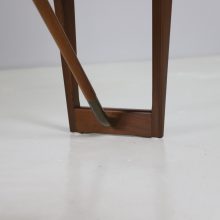 Peter Løvig Nielsen vintage teak boomerang desk for Hedensted Møbelfabrik Denmark 1956 Mid century Danish design writing desk 15