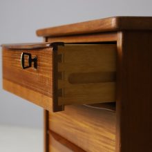 Peter Løvig Nielsen vintage teak boomerang desk for Hedensted Møbelfabrik Denmark 1956 Mid century Danish design writing desk 6