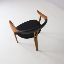 Rare Arne Hovmand Olsen three legged armchair model 308 for Mogens Kold Denmark 1956 Vintage Danish design chair 6 Rare Arne Hovmand Olsen three legged armchair model 308 for Mogens Kold Denmark 1956 Vintage Danish design chair 6