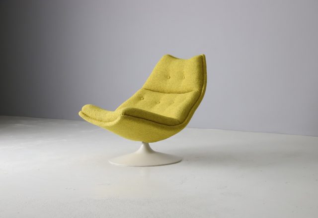 Geoffrey Harcourt vintage F511 F510 lounge chair for Artifort 1967 1960s mid century Dutch design 1