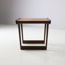 Peter Løvig Nielsen vintage teak side table for Hedensted Møbelfabrik Denmark 1950s Mid century Danish design coffee table 7