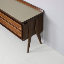 Vittorio Dassi rosewood sideboard by La Permanente Mobili di Cantù 1950s rare early Italian design credenza 2