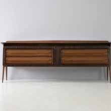 Vittorio Dassi rosewood sideboard by La Permanente Mobili di Cantù 1950s rare early Italian design credenza 4