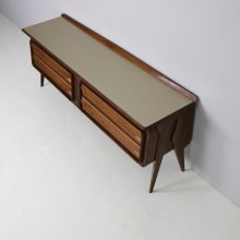 Vittorio Dassi rosewood sideboard by La Permanente Mobili di Cantù 1950s rare early Italian design credenza 5