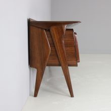 Vittorio Dassi rosewood sideboard by La Permanente Mobili di Cantù 1950s rare early Italian design credenza 6