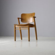 Rare first edition Domus chair by Ilmari Tapiovaara for Keravan Puuteolisuus Finland 1946 1940s modernist Finnish design 2