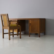 Willem Penaat Haagse school writing desk for PTT by J H Huizenga meubelfabrieken 1950s 1957 Dutch design 12