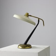 Oscar Torlasco sculptural vintage table lamp by Lumi Milano Italy 1950s Mid century Italian lighting 6