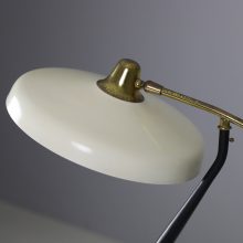 Oscar Torlasco sculptural vintage table lamp by Lumi Milano Italy 1950s Mid century Italian lighting 8