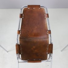 Vintage Charlotte Perriand cognac leather dining chairs for the Les Arcs ski resort France 1960s 1970s 9 Vintage Charlotte Perriand cognac leather dining chairs for the Les Arcs ski resort France 1960s 1970s 9