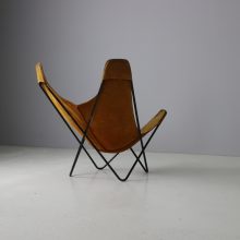 Jorge Ferrari Hardoy vintage BKF butterfly lounge chair for Knoll International 1970s 4