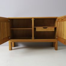 Maison Regain sideboard solid elm France 1960s mid century vintage France design cabinet 5