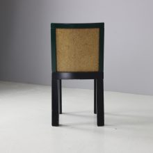 Donau chair by Ettore Sottsass & Marco Zanini manufactured by Franz Leitner Austria burl veneer rare postmodern Italian design Memphis milano 10