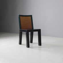 Donau chair by Ettore Sottsass & Marco Zanini manufactured by Franz Leitner Austria burl veneer rare postmodern Italian design Memphis milano 11