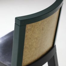 Donau chair by Ettore Sottsass & Marco Zanini manufactured by Franz Leitner Austria burl veneer rare postmodern Italian design Memphis milano 9