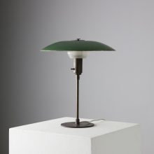 Rare and early 1930 Lyfa table lamp lacquered copper 1920s 1928 1929 Poul Henningsen style Danish design 10