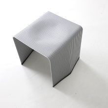 Christoph Böninger Alu-stool aluminum stool by Auerberg 2002 contemporary German design 2