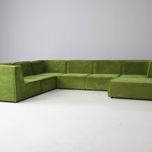 Large vintage moldular sofa COR style 1970s mid century German design 2