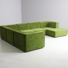 Large vintage moldular sofa COR style 1970s mid century German design 8