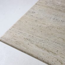 Large vintage travertine coffee table Italy 1970s mid century Italian design 8