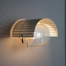 Mario Botta vintage Shogun wall lamp for Artemide 1980s mid century Italian design lighting 2