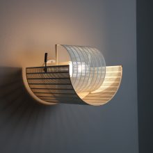 Mario Botta vintage Shogun wall lamp for Artemide 1980s mid century Italian design lighting 3