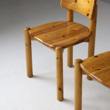 Rainer Daumiller solid pine vintage dining chairs for Hirtshals Savvaerk 1970s German Danish design 8