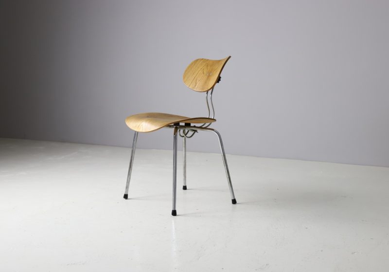 Very rare Egon Eiermann vintage SE66 dining chair for Wilde+Spieth, 1950s Mid century German design 1