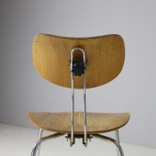 Very rare Egon Eiermann vintage SE66 dining chair for Wilde+Spieth, 1950s Mid century German design 9