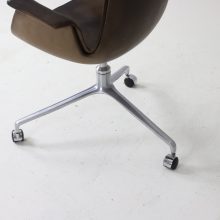 Jørgen Kastholm & Preben Fabricius \'FK 6725 office chair for Alfred Kill International Denmark 1960s 2