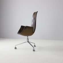 Jørgen Kastholm & Preben Fabricius \'FK 6725 office chair for Alfred Kill International Denmark 1960s 4