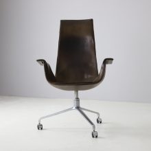 Jørgen Kastholm & Preben Fabricius \'FK 6725 office chair for Alfred Kill International Denmark 1960s 6