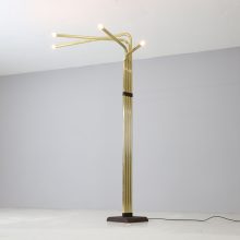 Goffredo Reggiani brass floor lamp 1970s mid century Italian design 9