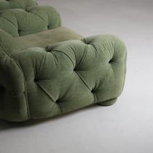 Rare \'Superstar\' lounge chairs loveseats by Paolo d\'Anna for Vivai del Sud 1970s mid century Italian design 7