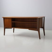 Svend Age Madsen for HP Hansen boomerang desk in teak 1960s vintage Danish design 4