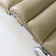 Vintage MR chaise longue lounge chair by Mies van der Rohe for Knoll International 1927 1970s 4