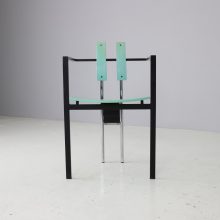 Karl Friedrich Förster \\\'Trix\\\' diningn chairs Memphis Postmdern style 1980s KFF design vintage German design 9