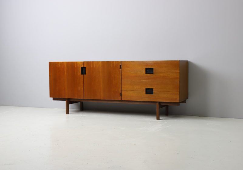 Cees Braakman DU04 sideboard in teak Japanse series for Pastoe 1950s 1960s vintage mid century Dutch design 1